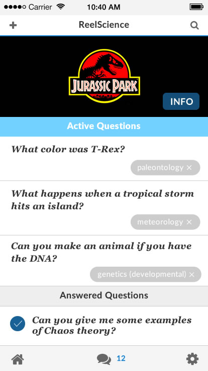 Reel Science Project Dashboard