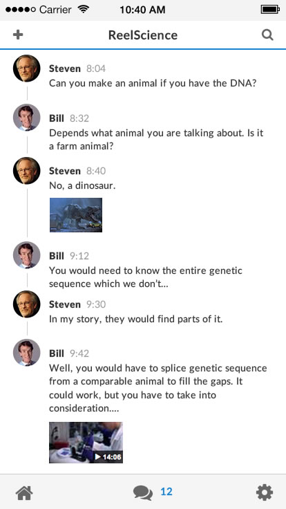 Reel Science Chat
